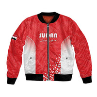 Custom Sudan Football Bomber Jacket Come On Falcons of Jediane - Wonder Print Shop