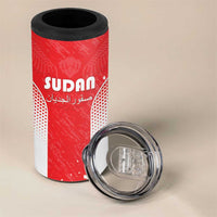Custom Sudan Football 4 in 1 Can Cooler Tumbler Come On Falcons of Jediane - Wonder Print Shop