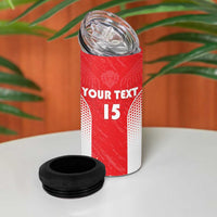 Custom Sudan Football 4 in 1 Can Cooler Tumbler Come On Falcons of Jediane - Wonder Print Shop
