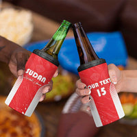 Custom Sudan Football 4 in 1 Can Cooler Tumbler Come On Falcons of Jediane - Wonder Print Shop