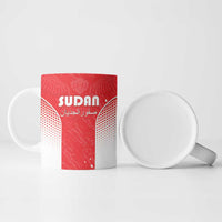 Custom Sudan Football Ceramic Mug Come On Falcons of Jediane - Wonder Print Shop