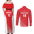 Custom Sudan Football Couples Matching Off Shoulder Maxi Dress and Long Sleeve Button Shirt Come On Falcons of Jediane - Wonder Print Shop