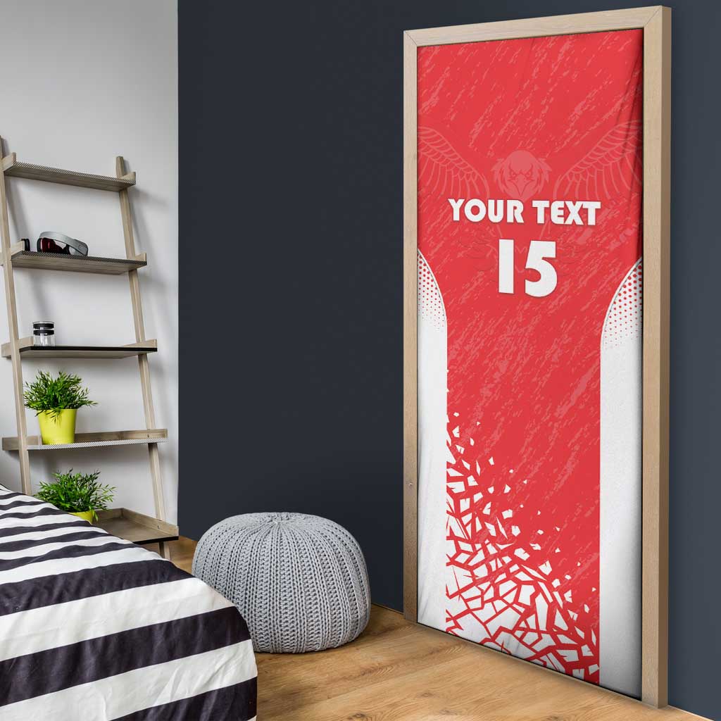 Sudan Football Door Cover Come On Falcons of Jediane - Wonder Print Shop