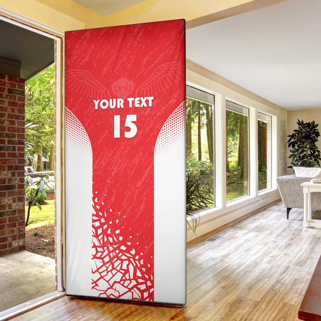 Sudan Football Door Cover Come On Falcons of Jediane - Wonder Print Shop