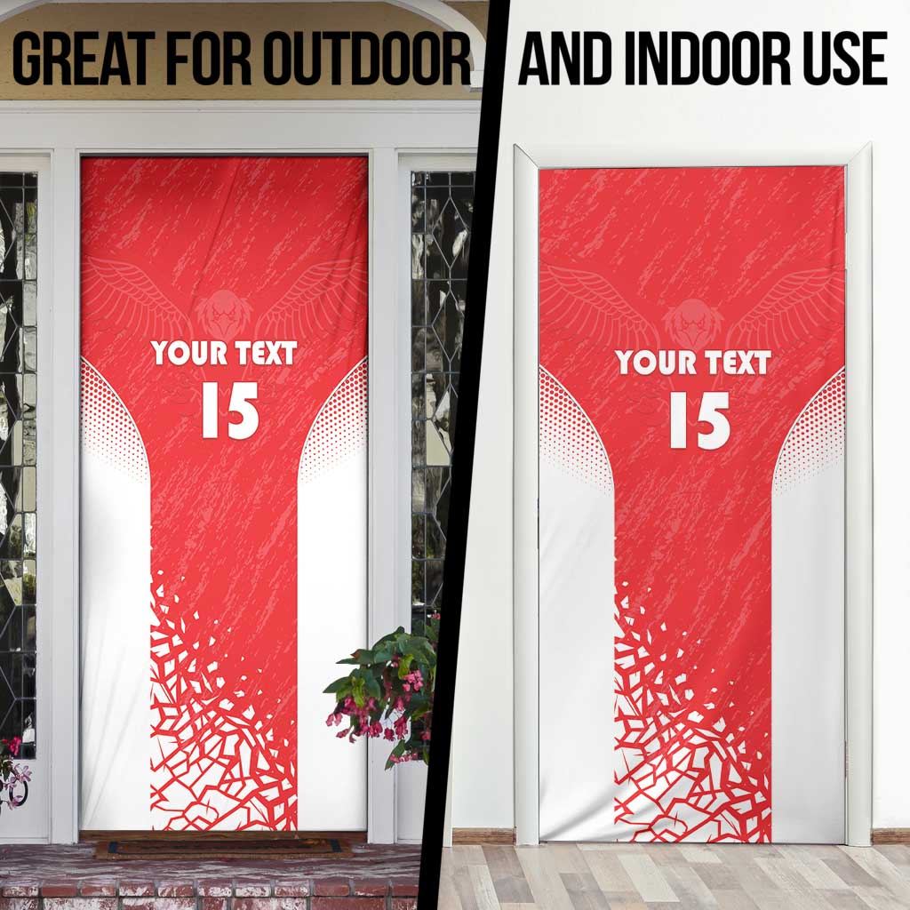 Sudan Football Door Cover Come On Falcons of Jediane - Wonder Print Shop