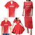 Custom Sudan Football Family Matching Puletasi and Hawaiian Shirt Come On Falcons of Jediane - Wonder Print Shop