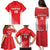 Custom Sudan Football Family Matching Puletasi and Hawaiian Shirt Come On Falcons of Jediane - Wonder Print Shop