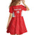 Custom Sudan Football Family Matching Summer Maxi Dress and Hawaiian Shirt Come On Falcons of Jediane - Wonder Print Shop