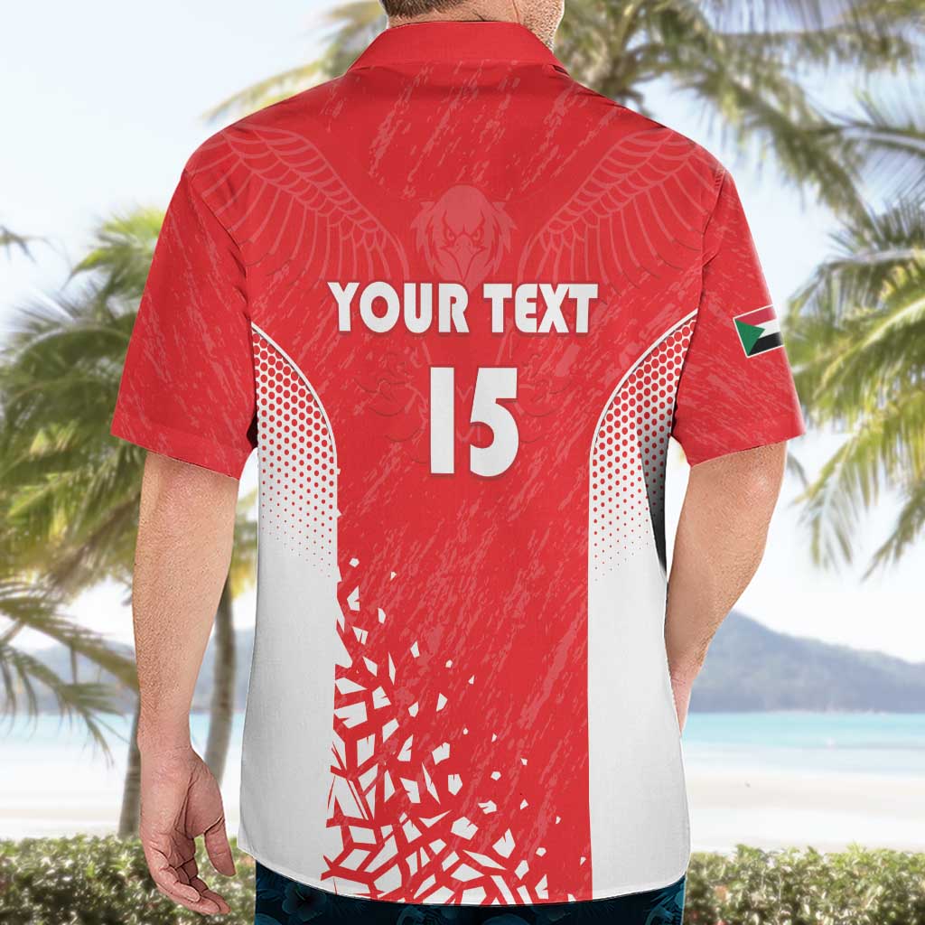 Custom Sudan Football Hawaiian Shirt Come On Falcons of Jediane - Wonder Print Shop