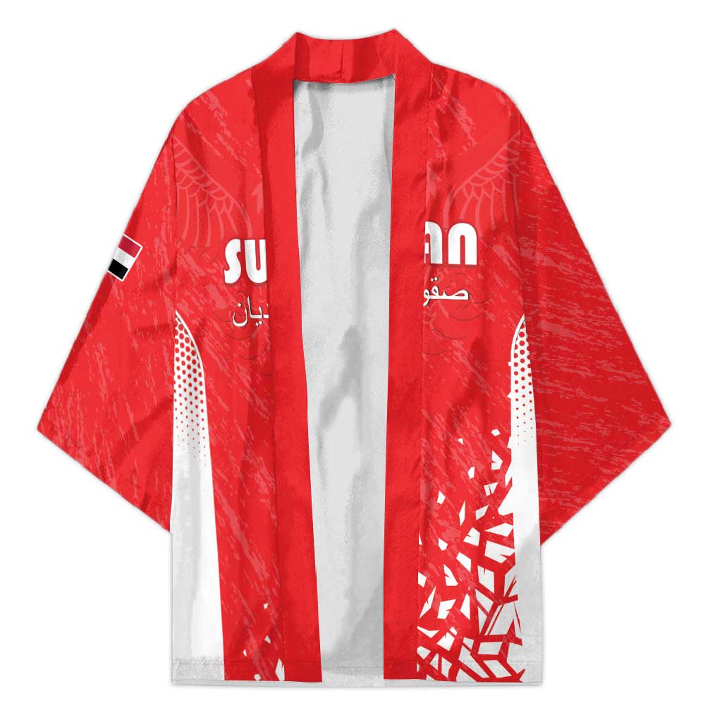 Custom Sudan Football Kimono Come On Falcons of Jediane - Wonder Print Shop