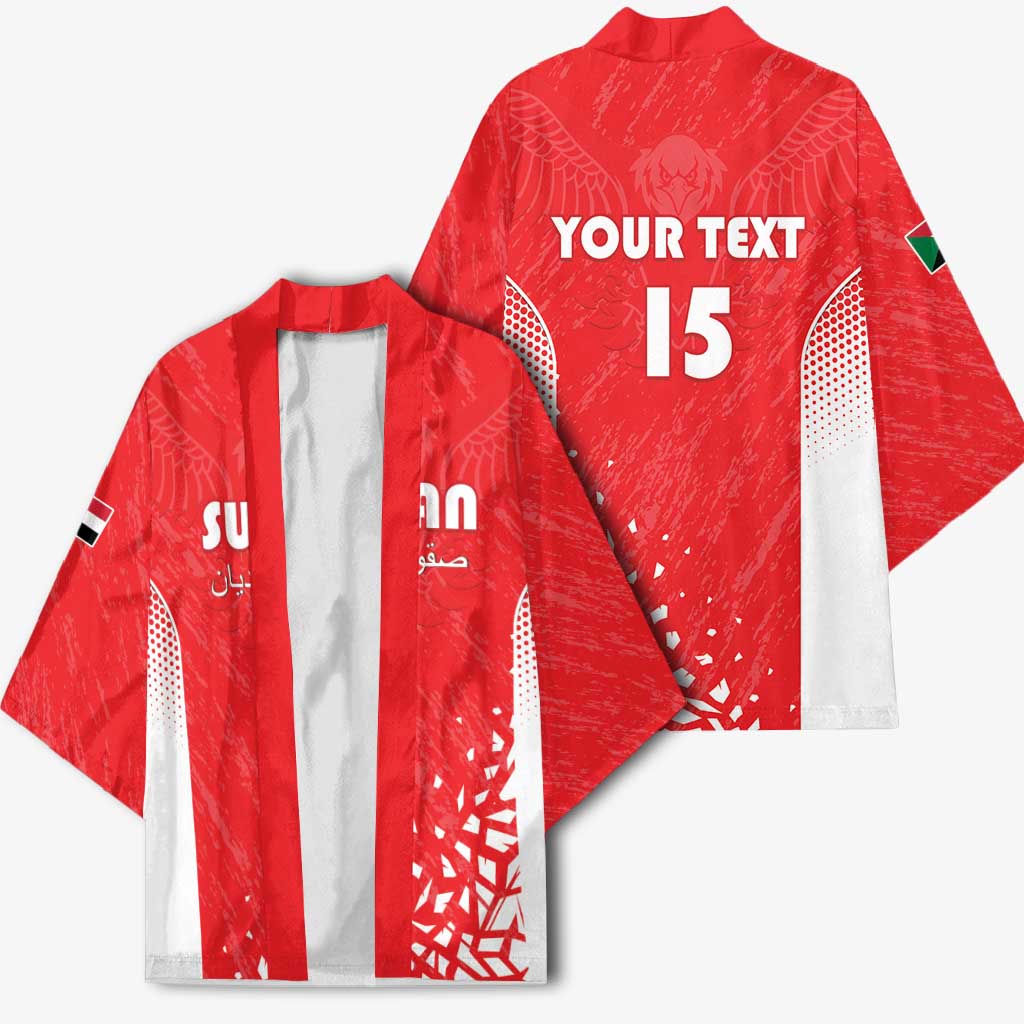 Custom Sudan Football Kimono Come On Falcons of Jediane - Wonder Print Shop