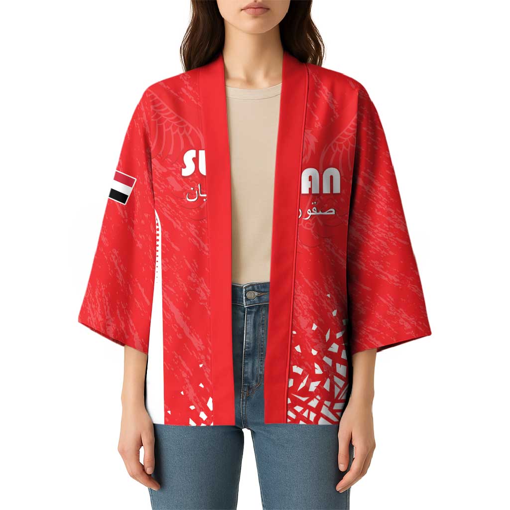 Custom Sudan Football Kimono Come On Falcons of Jediane - Wonder Print Shop