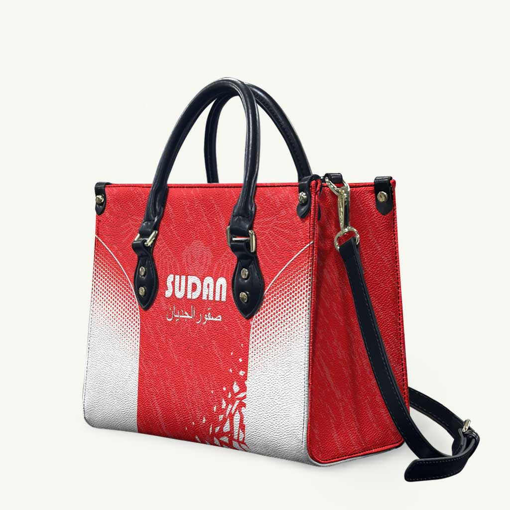 Sudan Football Leather Bag Come On Falcons of Jediane - Wonder Print Shop