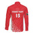 Custom Sudan Football Long Sleeve Button Shirt Come On Falcons of Jediane - Wonder Print Shop