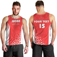 Custom Sudan Football Men Tank Top Come On Falcons of Jediane - Wonder Print Shop