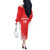 Custom Sudan Football Off The Shoulder Long Sleeve Dress Come On Falcons of Jediane - Wonder Print Shop