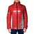 Custom Sudan Football Padded Jacket Come On Falcons of Jediane - Wonder Print Shop