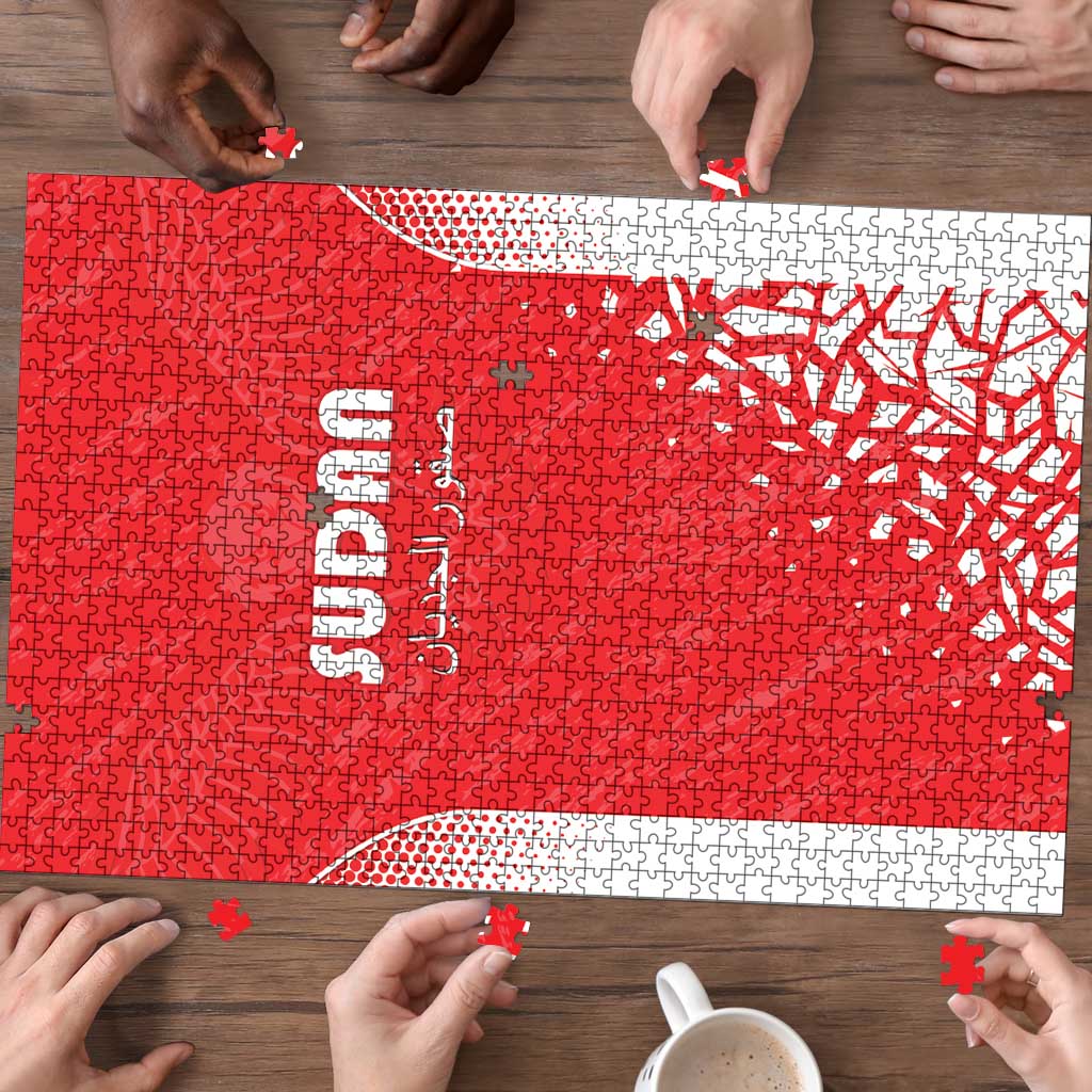 Sudan Football Puzzle Come On Falcons of Jediane - Wonder Print Shop