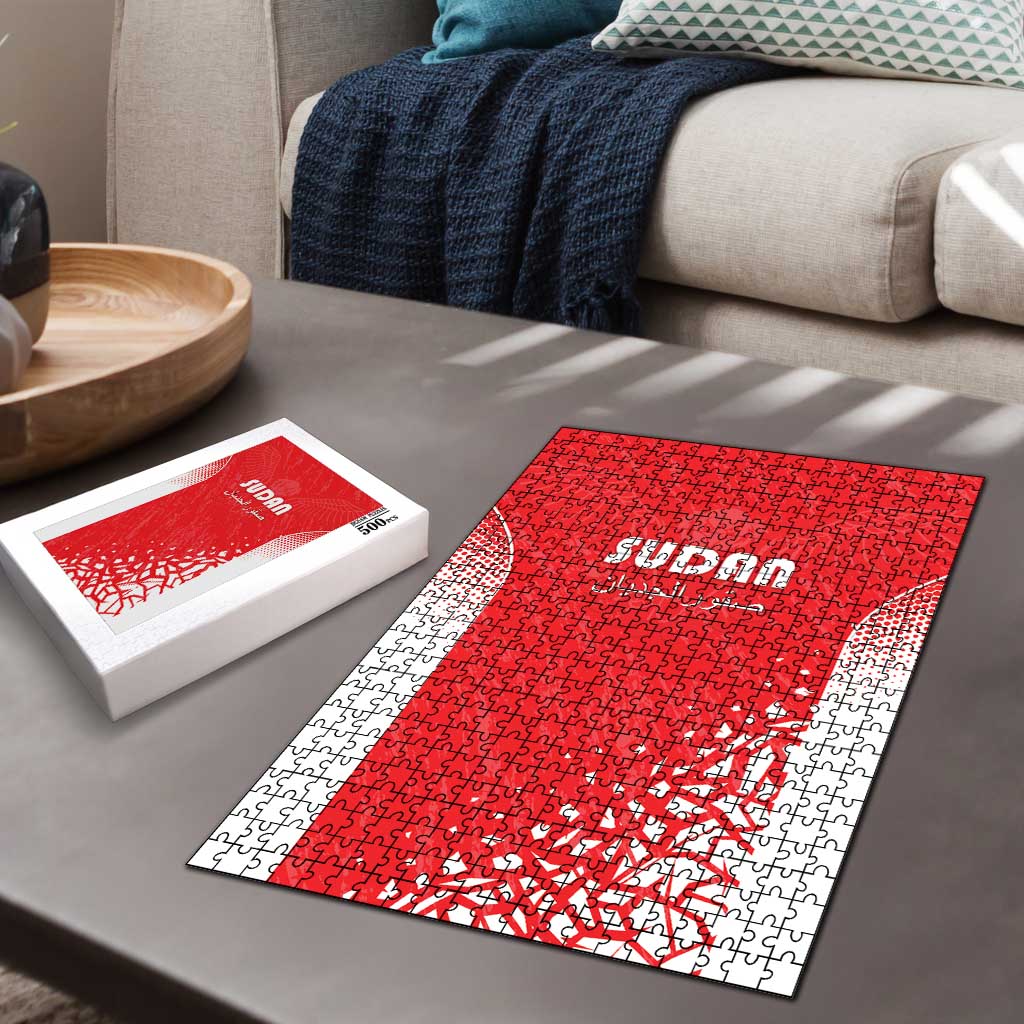 Sudan Football Puzzle Come On Falcons of Jediane - Wonder Print Shop