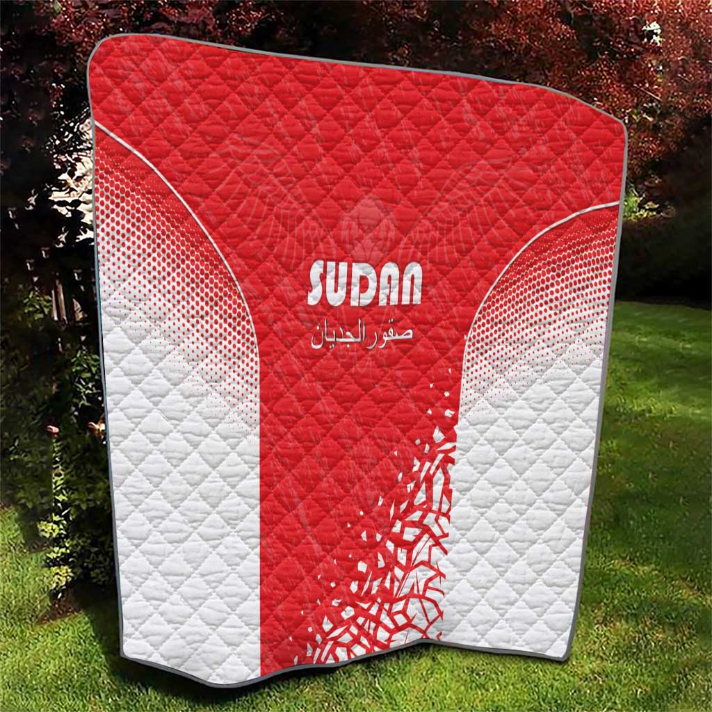 Sudan Football Quilt Come On Falcons of Jediane - Wonder Print Shop