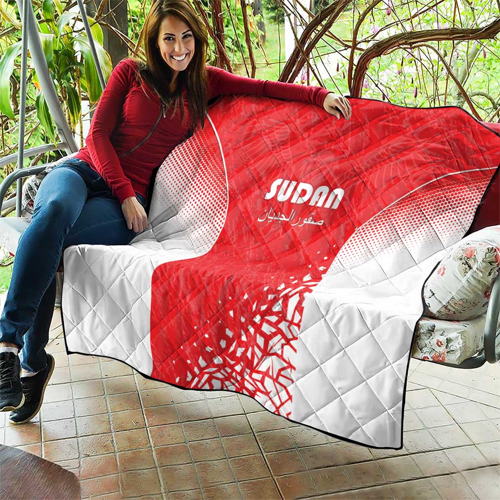Sudan Football Quilt Come On Falcons of Jediane - Wonder Print Shop