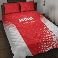 Sudan Football Quilt Bed Set Come On Falcons of Jediane - Wonder Print Shop