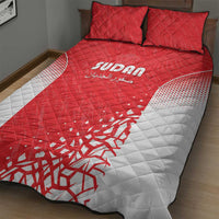 Sudan Football Quilt Bed Set Come On Falcons of Jediane - Wonder Print Shop