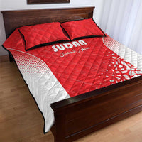 Sudan Football Quilt Bed Set Come On Falcons of Jediane - Wonder Print Shop
