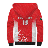 Custom Sudan Football Sherpa Hoodie Come On Falcons of Jediane - Wonder Print Shop