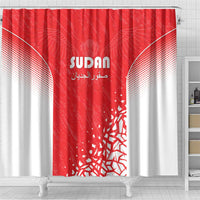 Sudan Football Shower Curtain Come On Falcons of Jediane - Wonder Print Shop