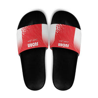 Sudan Football Slide Sandals Come On Falcons of Jediane - Wonder Print Shop