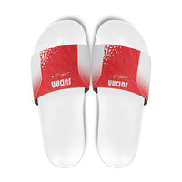 Sudan Football Slide Sandals Come On Falcons of Jediane - Wonder Print Shop