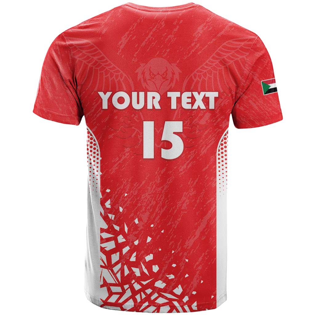 Custom Sudan Football T Shirt Come On Falcons of Jediane - Wonder Print Shop