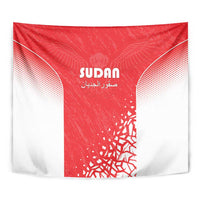 Sudan Football Tapestry Come On Falcons of Jediane - Wonder Print Shop