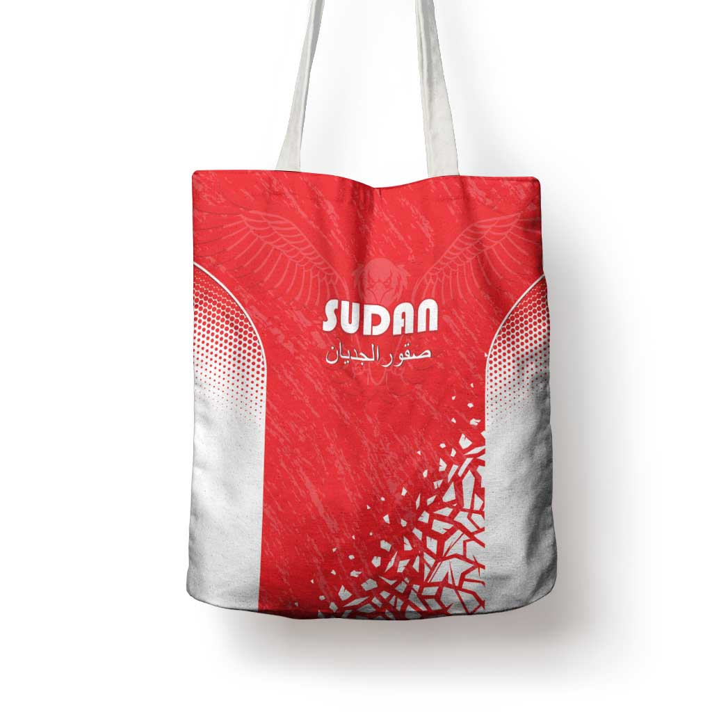 Sudan Football Tote Bag Come On Falcons of Jediane - Wonder Print Shop