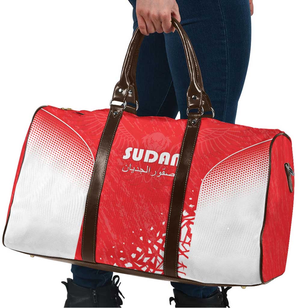 Sudan Football Travel Bag Come On Falcons of Jediane - Wonder Print Shop