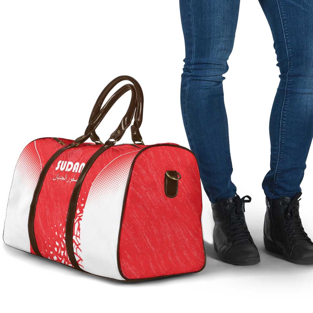 Sudan Football Travel Bag Come On Falcons of Jediane - Wonder Print Shop