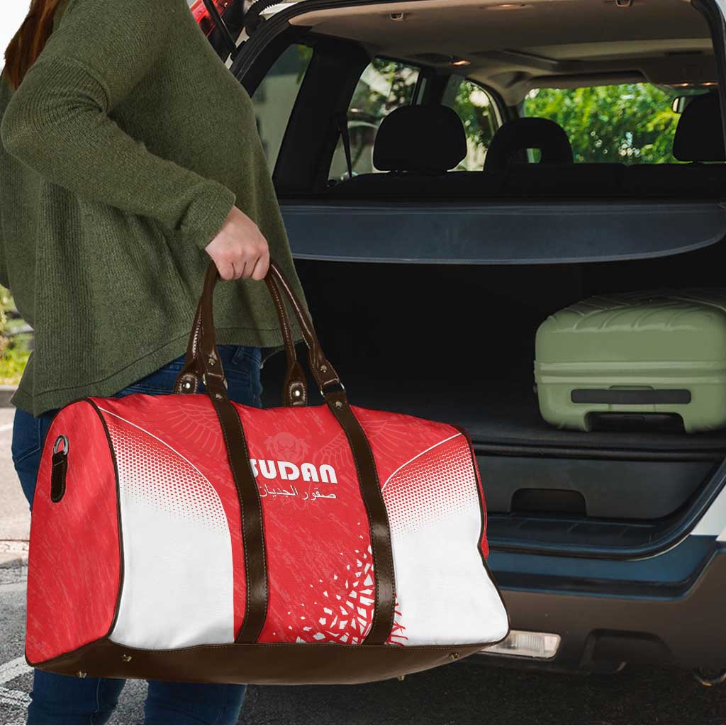 Sudan Football Travel Bag Come On Falcons of Jediane - Wonder Print Shop