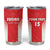 Custom Sudan Football Tumbler Cup Come On Falcons of Jediane - Wonder Print Shop
