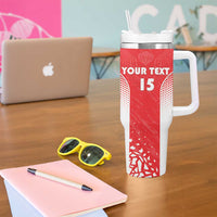 Custom Sudan Football Tumbler With Handle Come On Falcons of Jediane - Wonder Print Shop