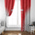 Sudan Football Window Curtain Come On Falcons of Jediane - Wonder Print Shop