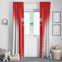 Sudan Football Window Curtain Come On Falcons of Jediane - Wonder Print Shop