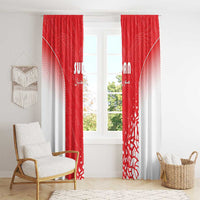 Sudan Football Window Curtain Come On Falcons of Jediane - Wonder Print Shop