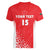 Custom Sudan Football Women V-Neck T-Shirt Come On Falcons of Jediane - Wonder Print Shop