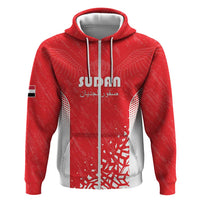 Custom Sudan Football Zip Hoodie Come On Falcons of Jediane - Wonder Print Shop