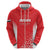 Custom Sudan Football Zip Hoodie Come On Falcons of Jediane - Wonder Print Shop
