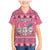 Personalised Germany Christmas Family Matching Mermaid Dress and Hawaiian Shirt Cute Pink Gnome Frohe Weihnachten - Wonder Print Shop