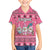 Personalised Germany Christmas Kid Hawaiian Shirt Cute Pink Gnome Frohe Weihnachten - Wonder Print Shop