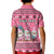 Personalised Germany Christmas Kid Polo Shirt Cute Pink Gnome Frohe Weihnachten - Wonder Print Shop