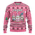 Personalised Germany Christmas Ugly Christmas Sweater Cute Pink Gnome Frohe Weihnachten - Wonder Print Shop